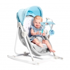 Шезлонг-гойдалка 5 в 1 Kinderkraft Unimo Light Blue